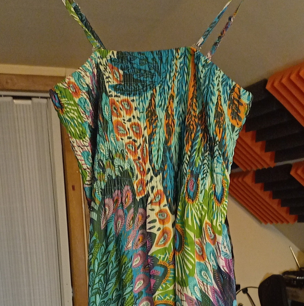 Summer dress. Real pretty.